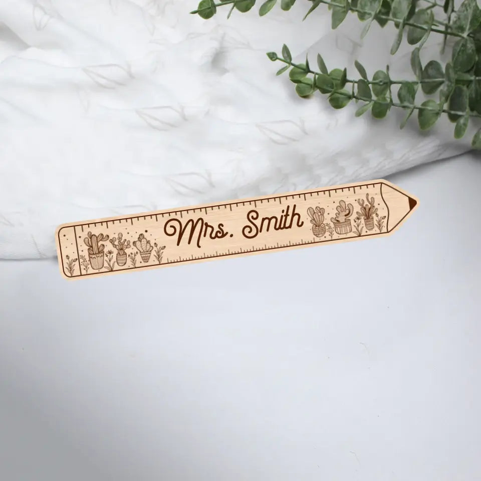 A Lovely Pencil Art Design - Personalized Wooden Sign