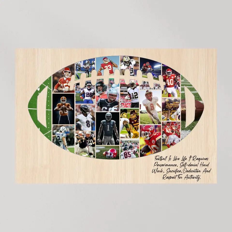 Football Is Like Life Requires, Personalized Canvas Poster, Gift For Football Players, Lovers | 309IHPNPCA264