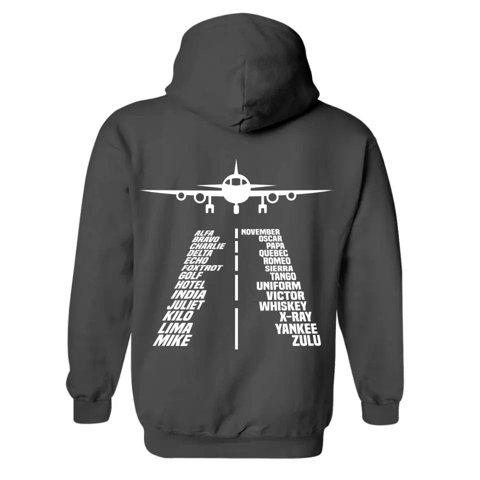 Alphabet Flying Pilot Shirt Gifts for Pilot