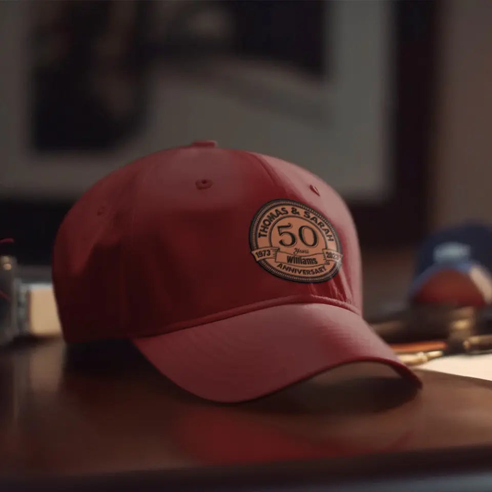 Our Journey Together Custom Cap Anniversary Gift For Couples