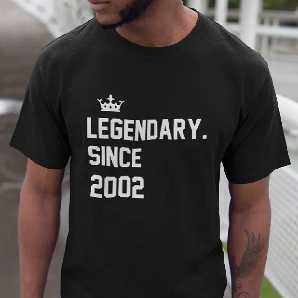 Legendary Since - Custom Year Sweatshirt Hoodie - Birthday Gifts For Children Friends