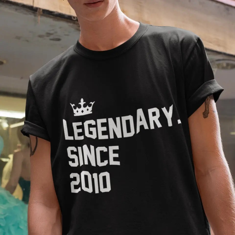 Legendary Since - Custom Year Sweatshirt Hoodie - Birthday Gifts For Children Friends