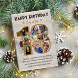 Happy 13th Birthday, Canvas Poster, Gift For Girls,  Birthday Gift For Daughter, Niece, Her | 309IHPBNCA172