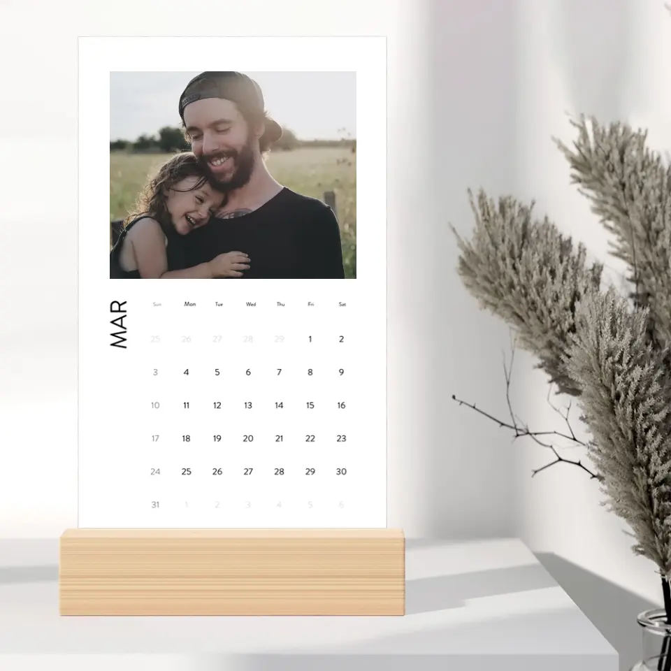 Capture The Year Personalized Photo 2025 New Year Calendar