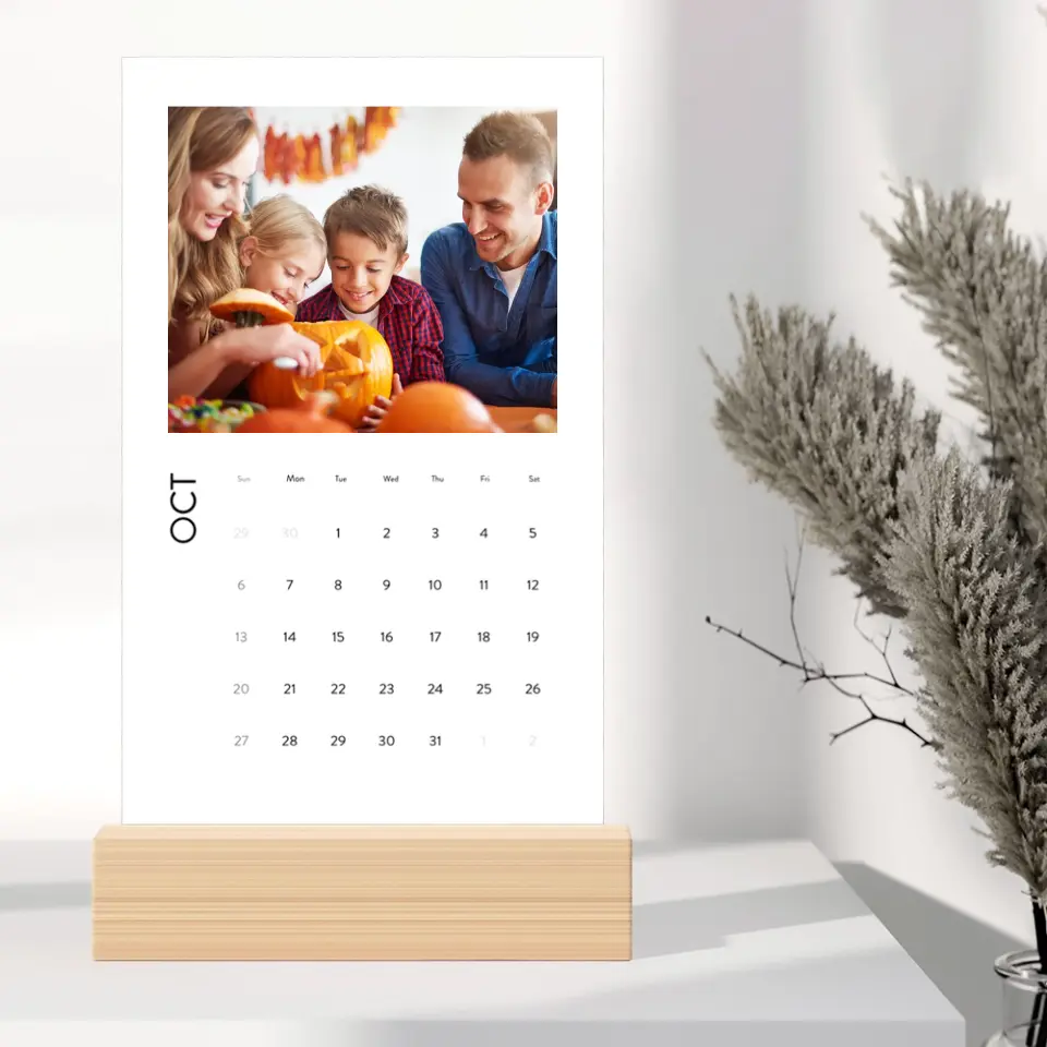 Capture The Year Personalized Photo 2025 New Year Calendar