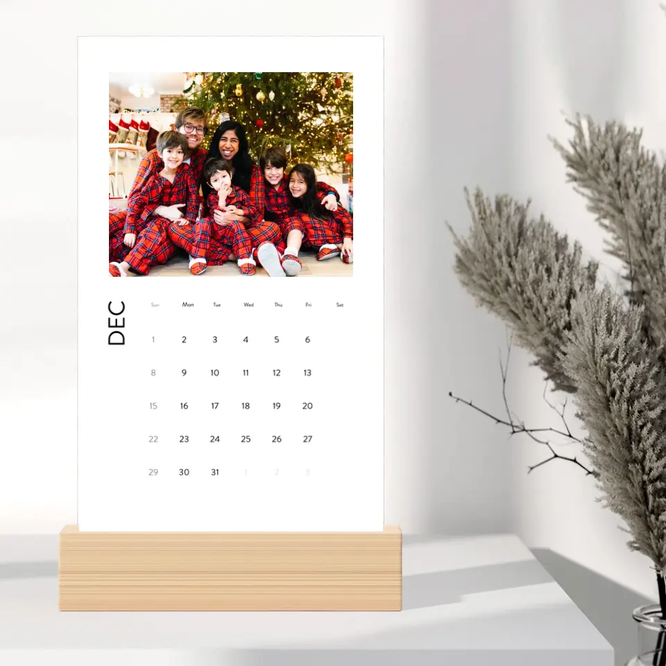 Capture The Year Personalized Photo 2025 New Year Calendar
