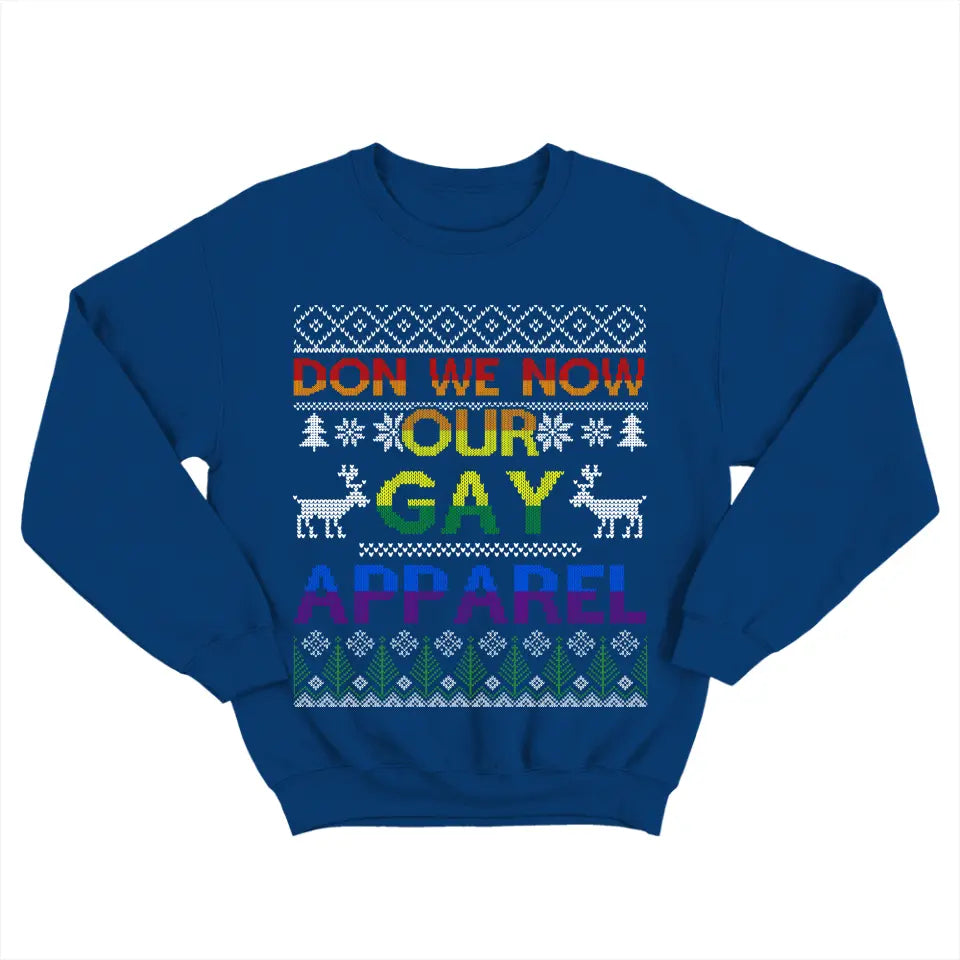 Don We Now Our Gay Apparel, Standard Crew Necklace, Gift For LGBT Lesbian Gay Community | 311IHPBNTS1111