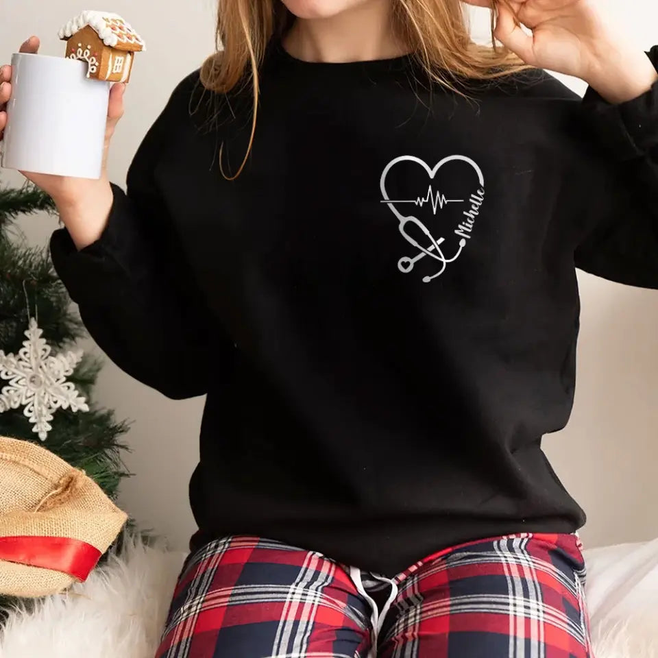 Some Nurses Have Tattoos Pretty Eyes And Cuss Too Much, Standard Crew Sweatshirt, Gift For Nurses | 311IHPLNTS1215