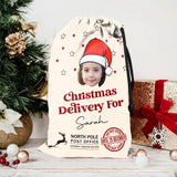 Delivery Face Photo Family Christmas Bag Sack, Christmas Gift - Best Gifts for Your Children Family | 211IHPLNCS514