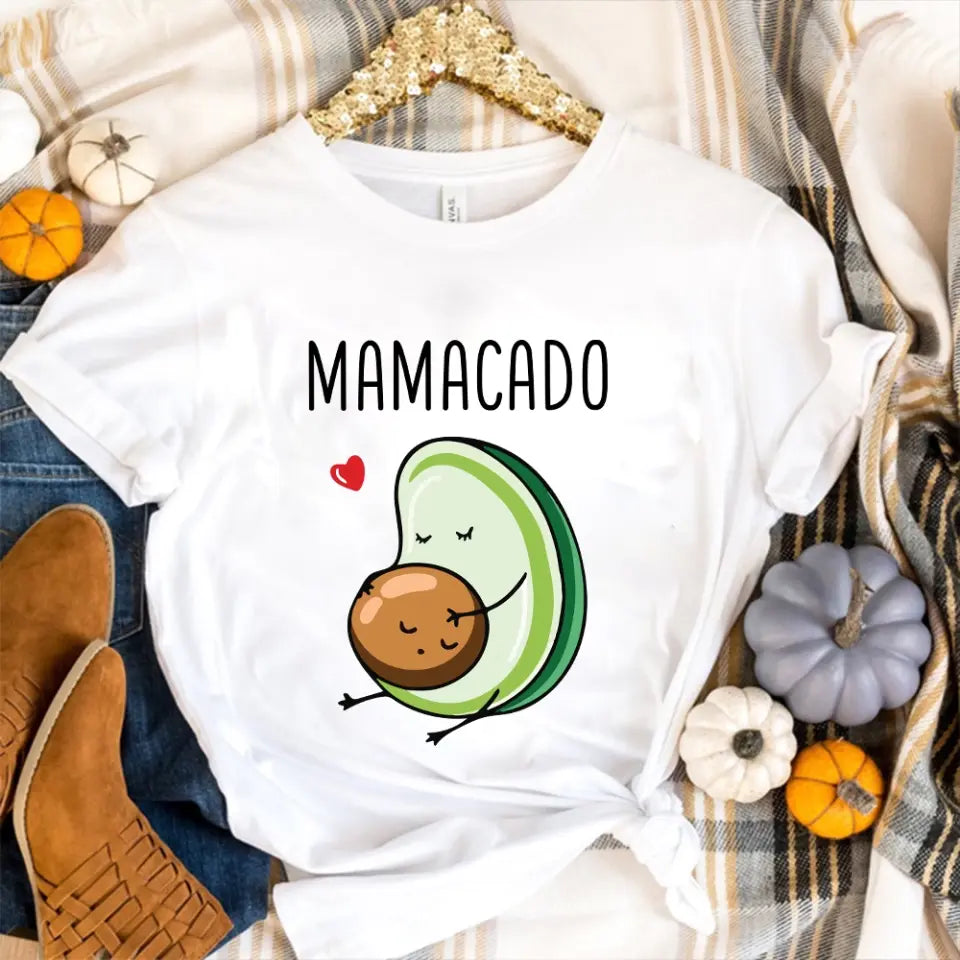 Mamacado - New Mom - Mom to be Gift - T-shirt - Special Gift For Pregnant Mom, Wife