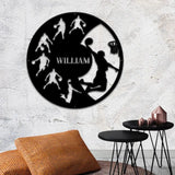 Stylish Metal Sign for Basketball Lovers, Cut Metal Sign, Gift For Basketball Lovers | 311IHPLNMT1250