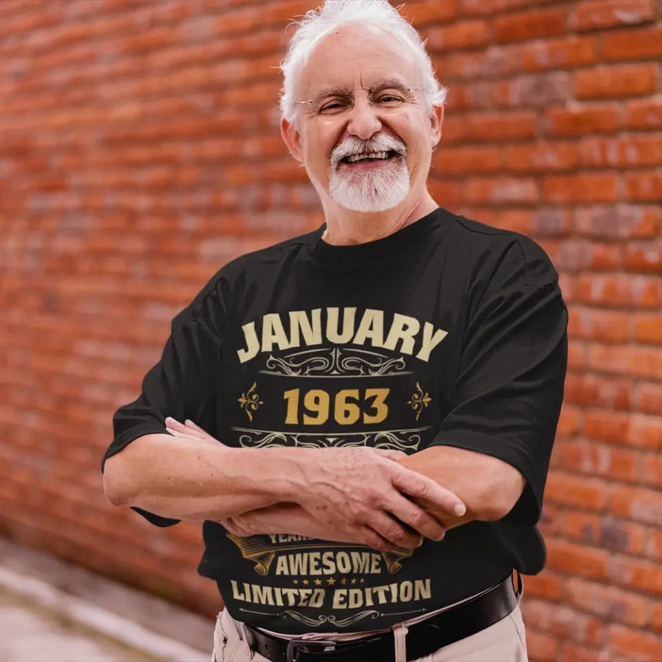 Years Of Being Awesome Personalized T-shirt