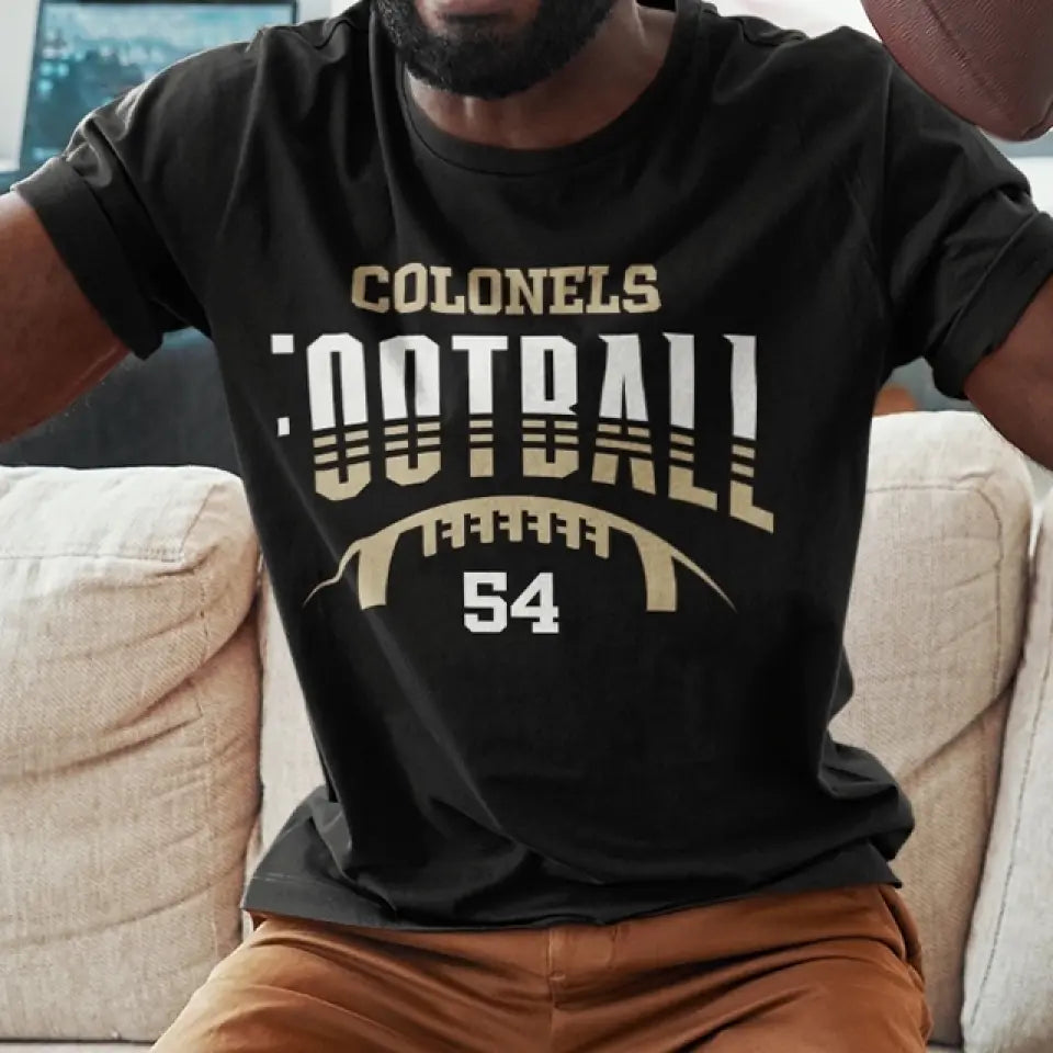 Football Hoodie Player Number Personalized Sports Hoodie