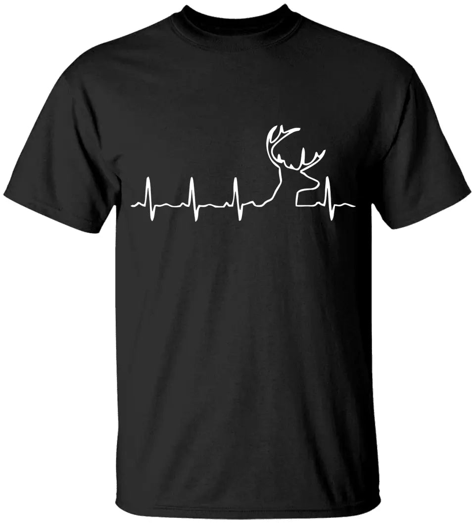 Heartbeat of Hunting, Deer Hunting and Heartbeat Shirts