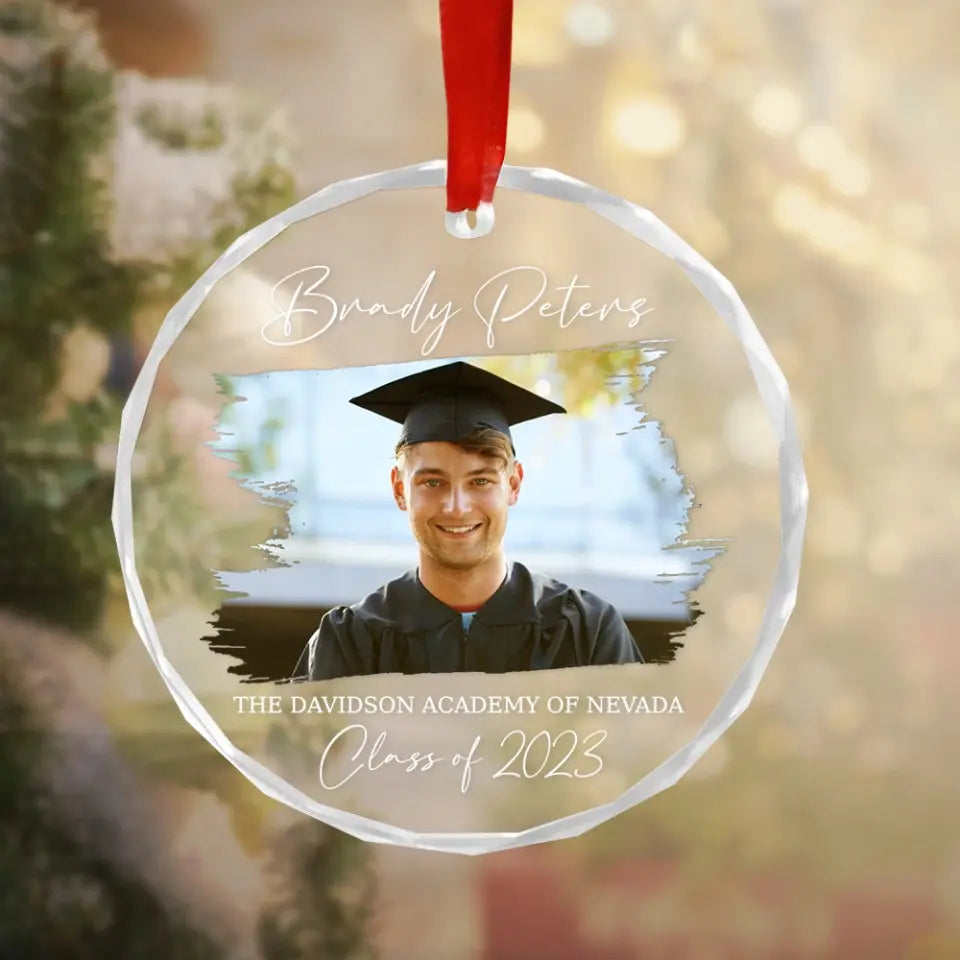 Graduation Christmas Ornament, Glass Ornament, High School and College Class Graduate Gift
| 311IHPLNOR1255
