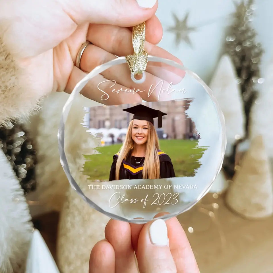 Graduation Christmas Ornament, Glass Ornament, High School and College Class Graduate Gift
| 311IHPLNOR1255