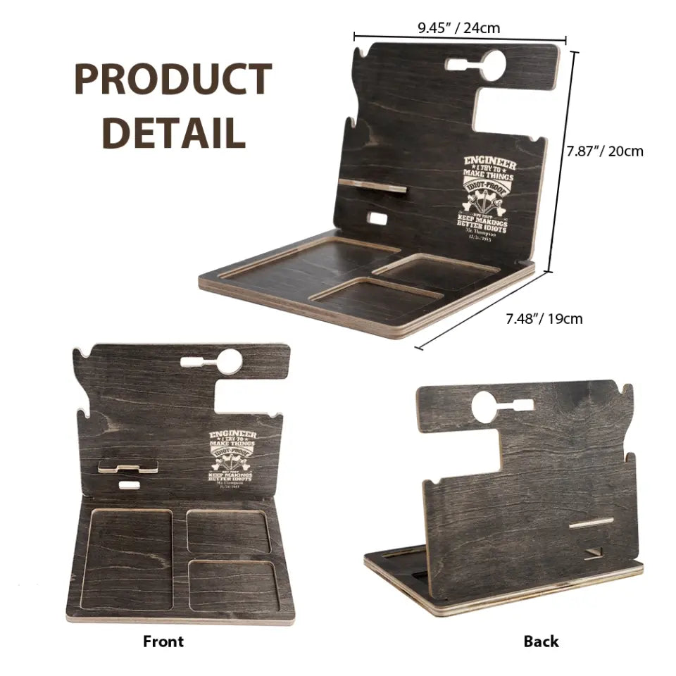 I Try To Make Things But They Keep Making Better Idiots, Dock Station, Gift For Engineer