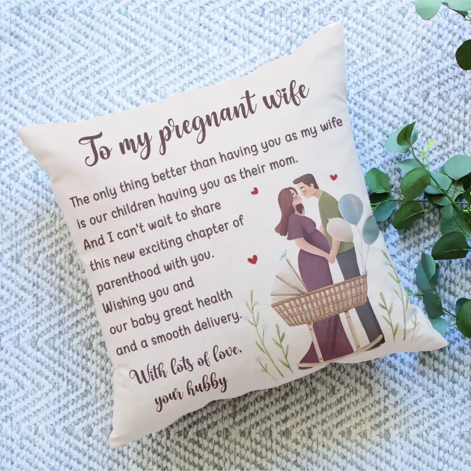 The Only Thing Better Than Having You As My Wife - Personalized Square Linen Pillow