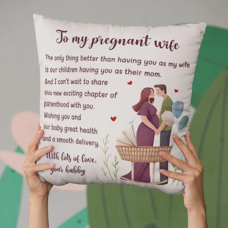 The Only Thing Better Than Having You As My Wife - Personalized Square Linen Pillow