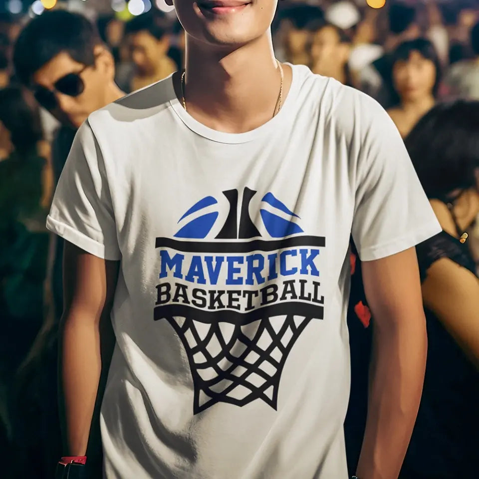 Custom Basketball Hoodie - Basketball Spirit T-Shirt