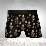 Gifts For Lawyers, Judges, Friends, Coworkers, Custom Face All Printed Men's Boxer Briefs | 312IHPNPMB1276
