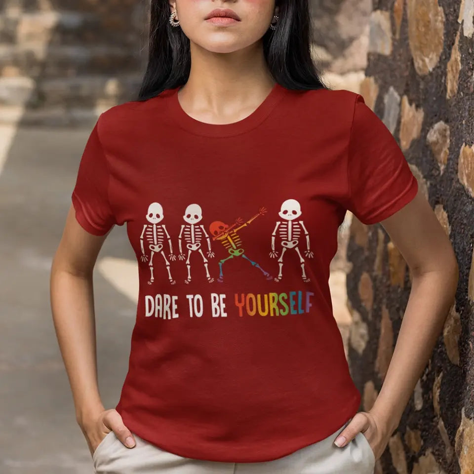 Dare To Be Yourself - Tshirt Sweater - Gift For LGBT Lesbian Gay Community | 306IHPNPTS735