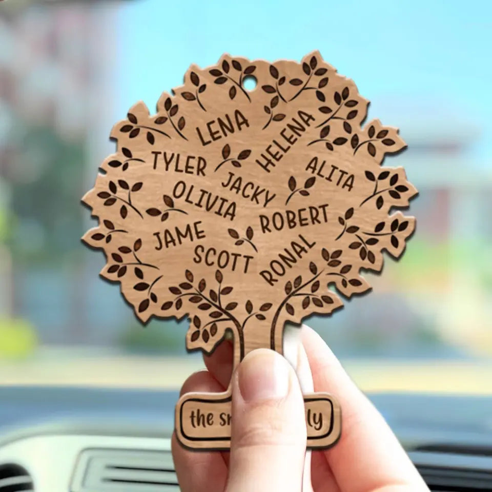 Tree Of Life - Personalized Wood Ornament