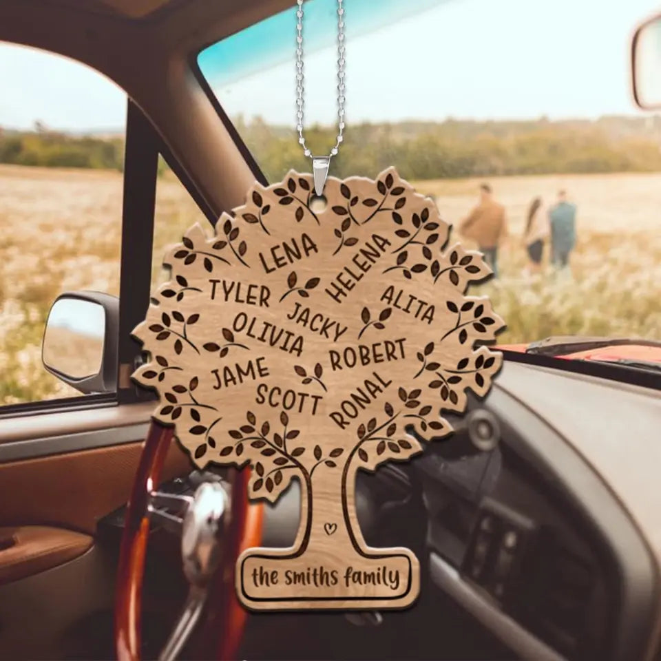 Tree Of Life, Personalized Wood Ornament, Gifts for Christmas, Christmas Tree Decor | 311IHPNPOR1143