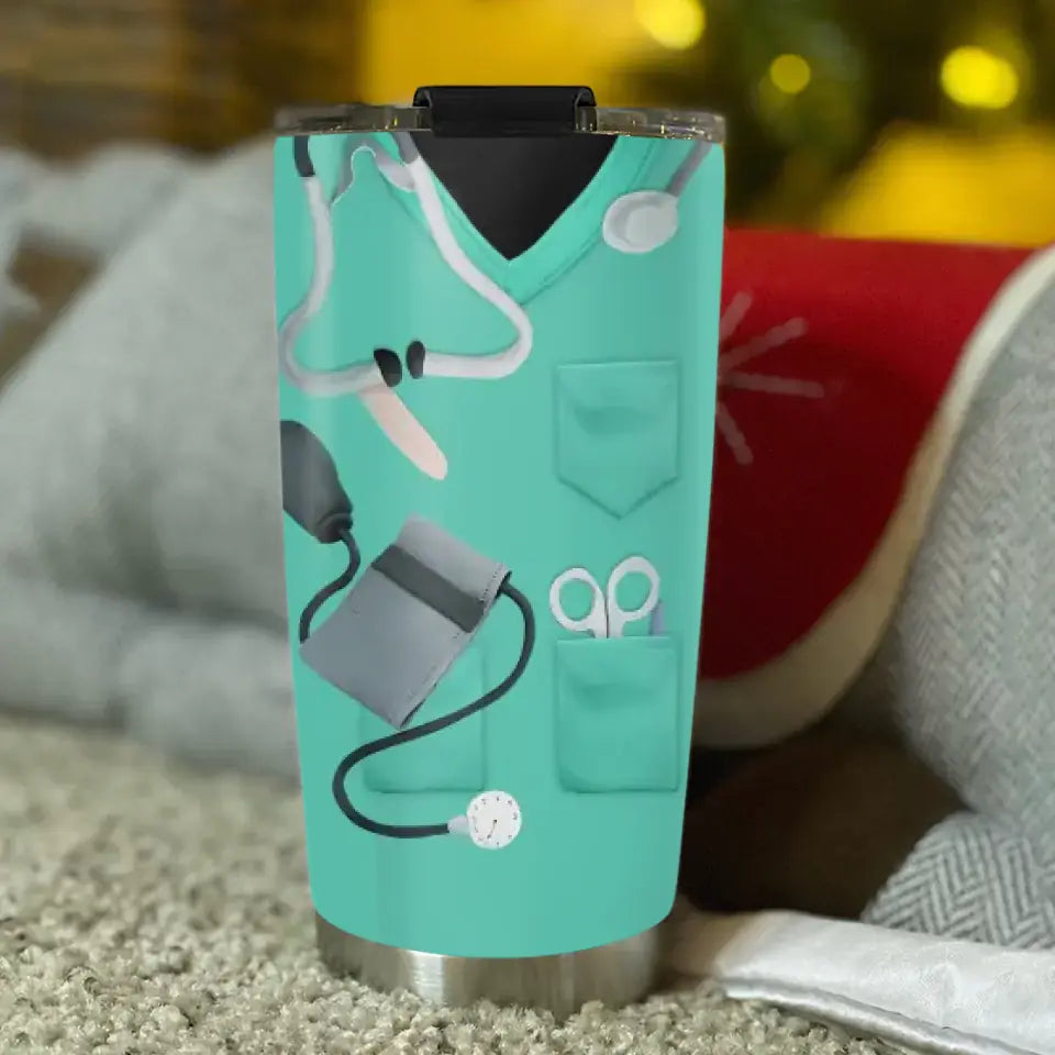 Nurse Nutrition Facts - Stainless Steel Tumbler - Gift For Nurse or Future Nurse