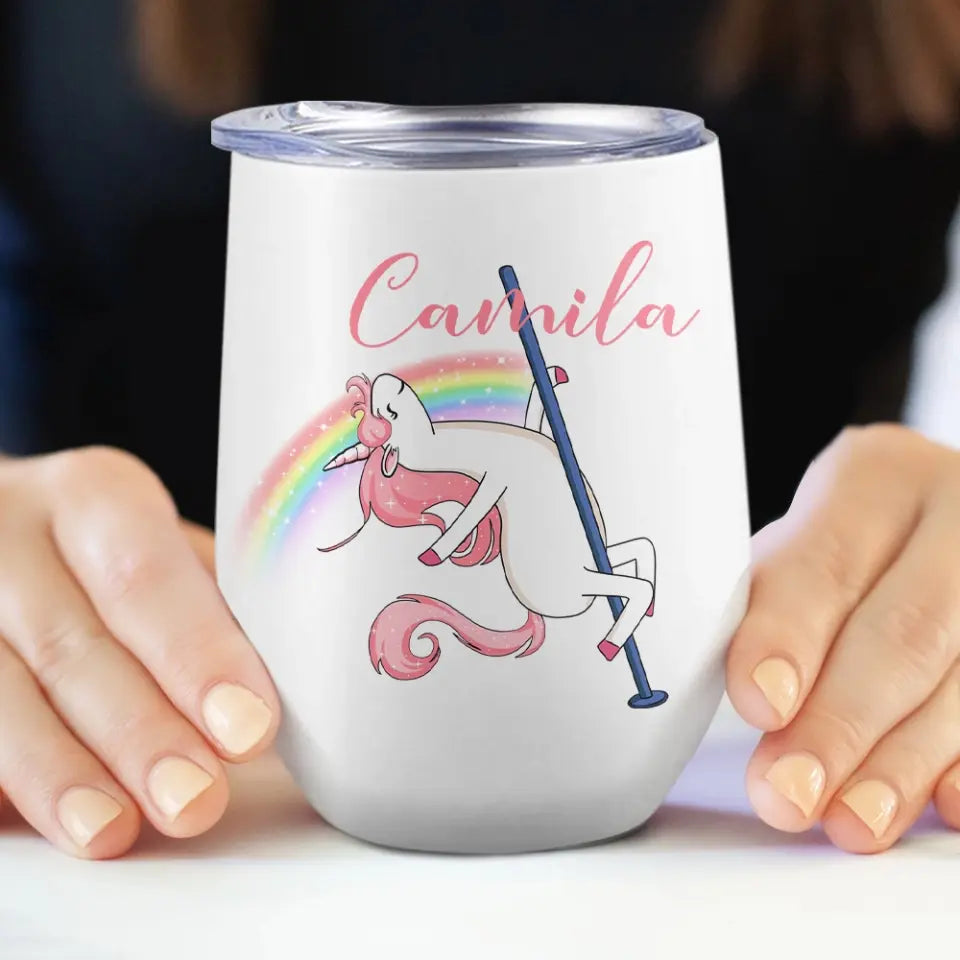 Funny Unicorn Secretary Gifts - Personalized Tumbler