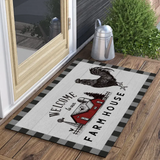 Welcome To Our Farm, Custom Doormat, Gift For Farm Lovers | 312IHPBNRR13460
