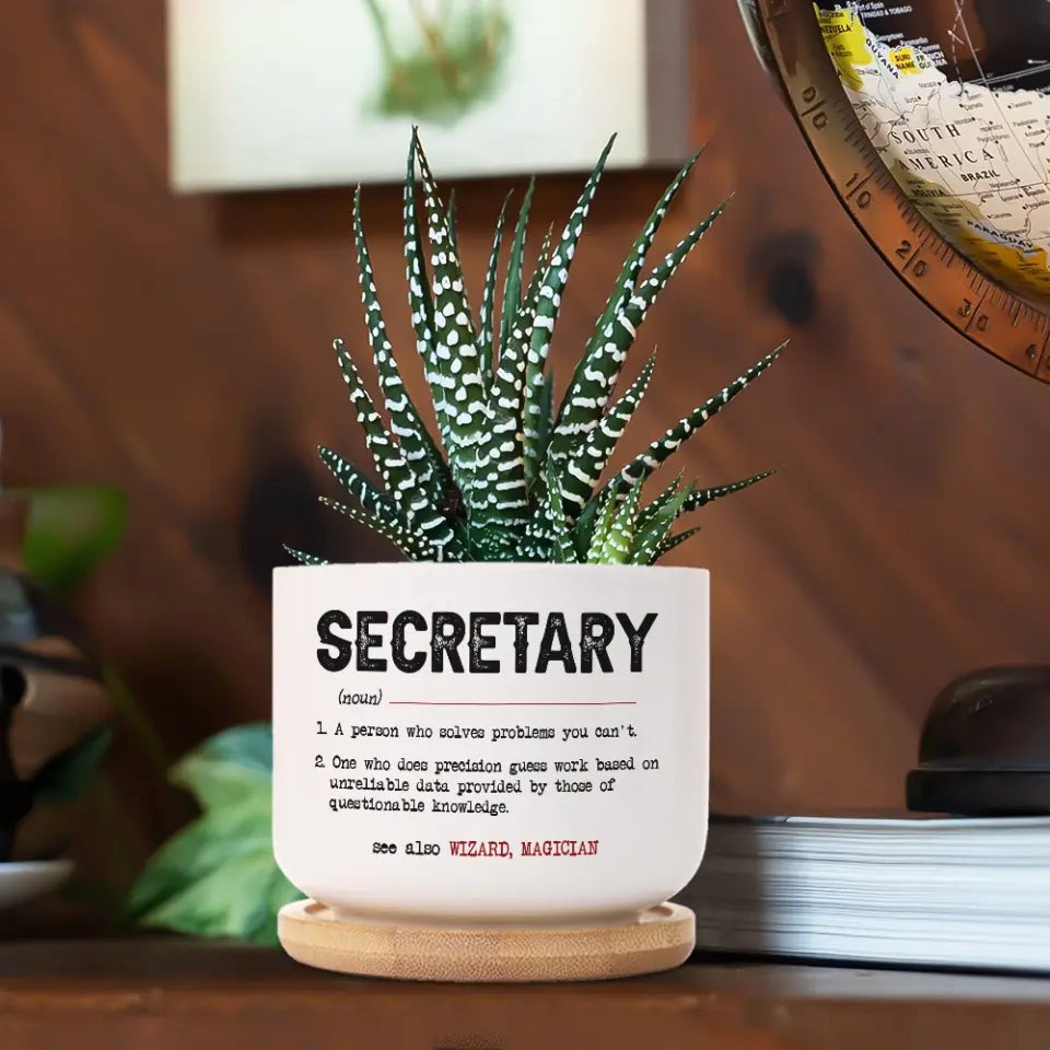 Secretary Special Plant Pot