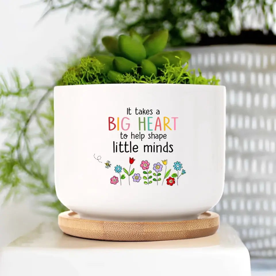 Thank You For Helping Us Grow Personalized Plant Pot