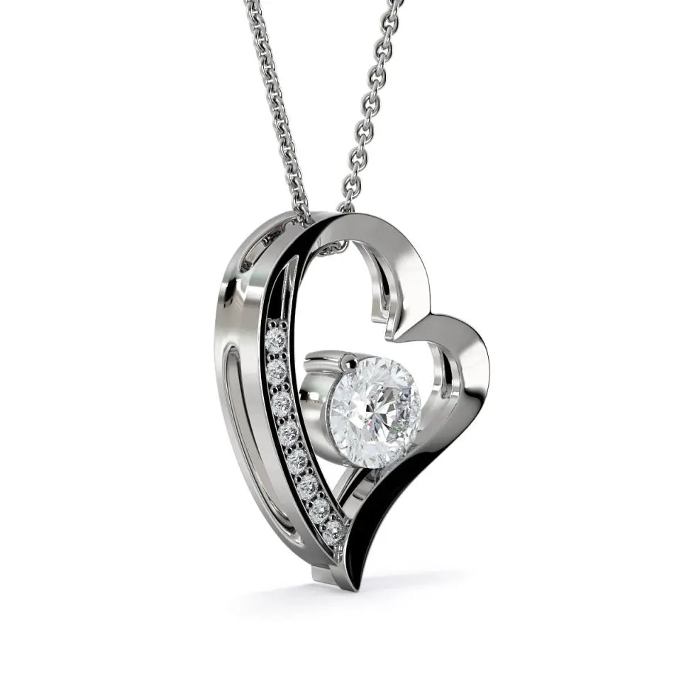 Mom & Son Message from Son to Mommy Necklace Gift for Mother's Day Birthday