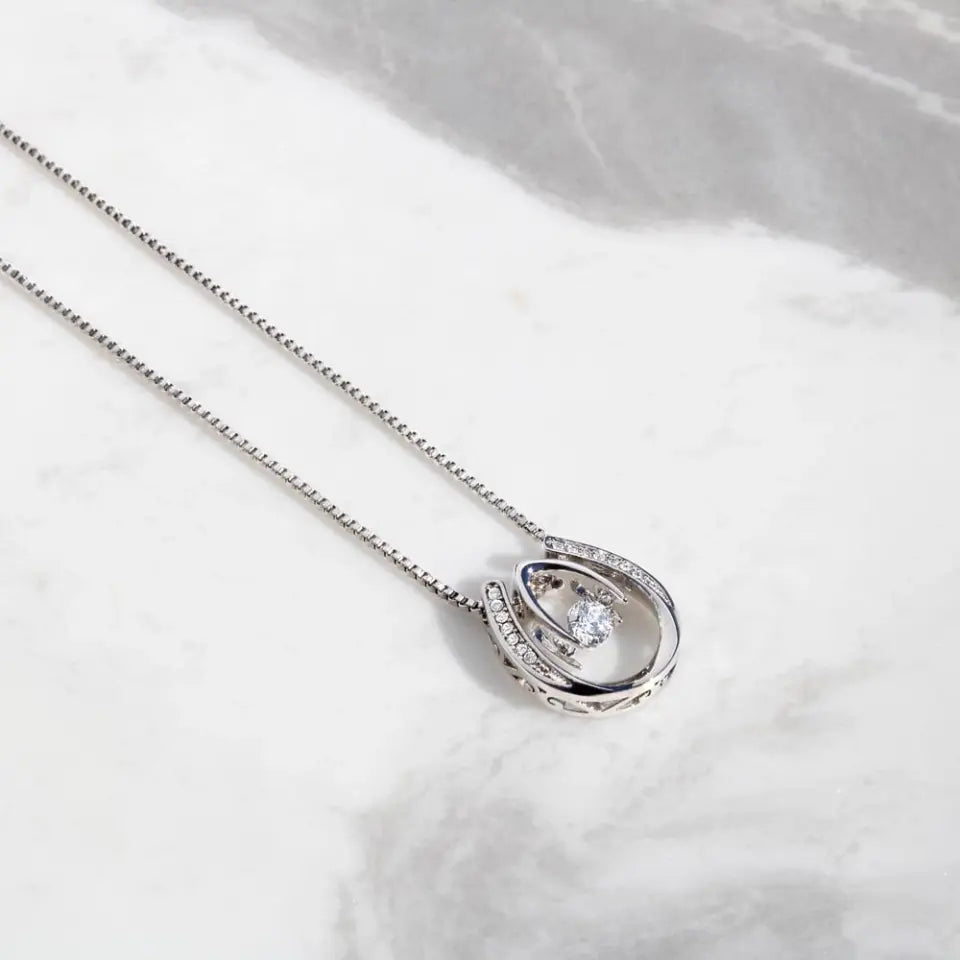 Mom & Son Message from Son to Mommy Necklace Gift for Mother's Day Birthday