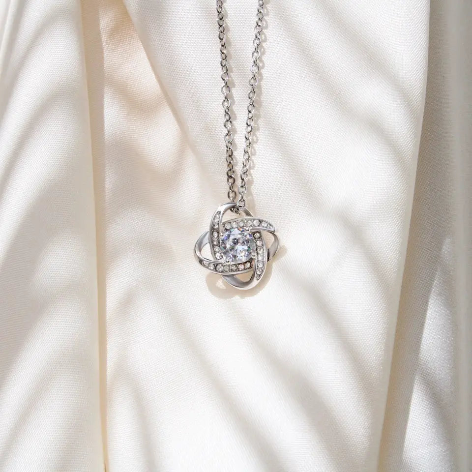 Mom & Son Message from Son to Mommy Necklace Gift for Mother's Day Birthday