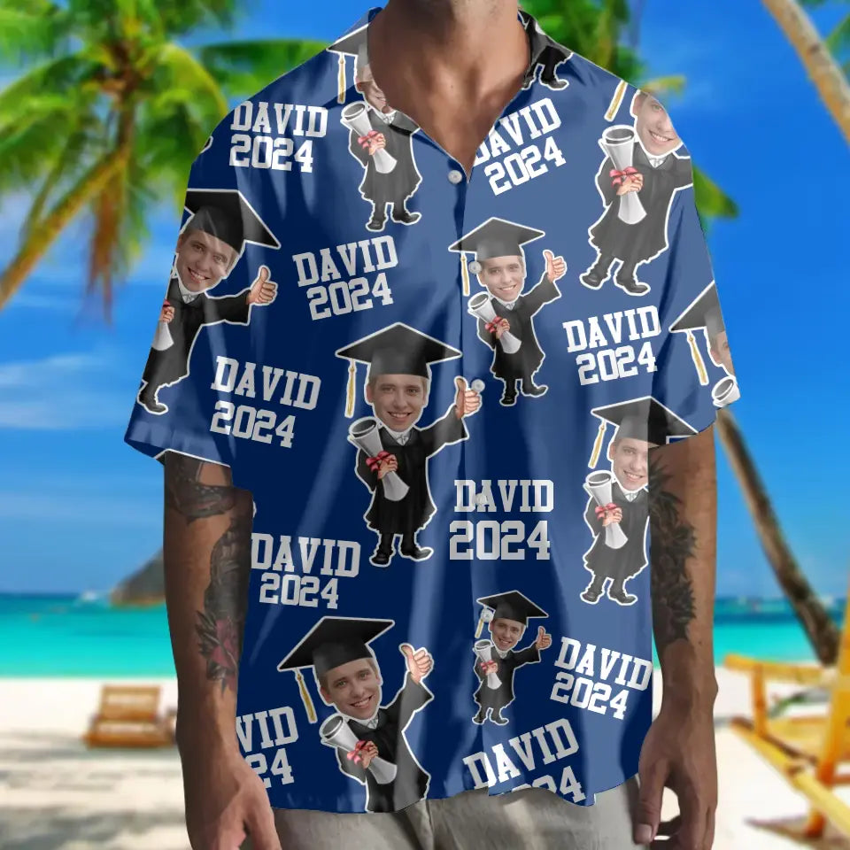 Costume For Graduation Senior Picture Cap And Gown Custom Shirts Hawaii