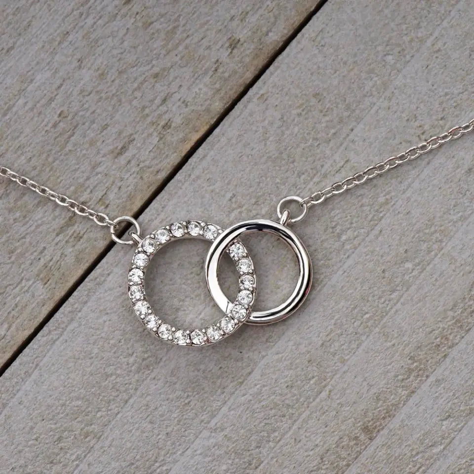 To My Beautiful Mother In Law Thank You Personalized Silver Jewellery