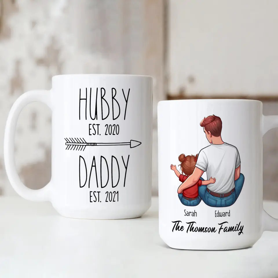 Sentimental Gift for Dad from Kid 110z 15oz White Mug Father&#39;s Day Gifts