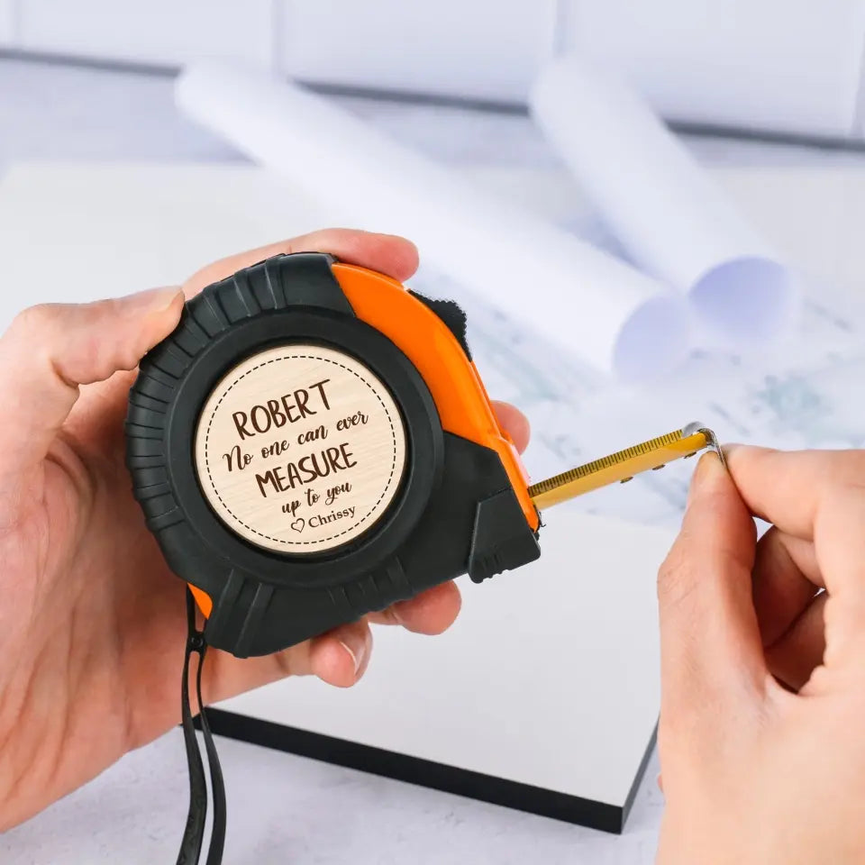 Building a Life with You Anniversary Gift  for Him Tape Measure 3 Styles Quotes