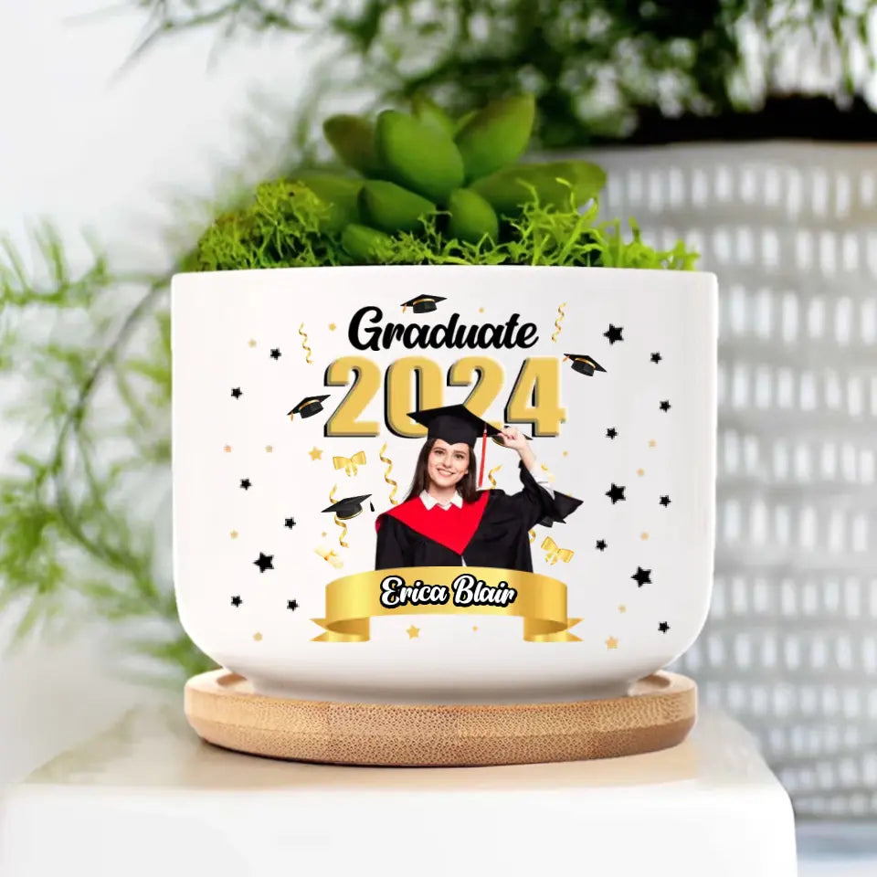 The Tassel Was Worth The Hassle Graduation Plant Pot