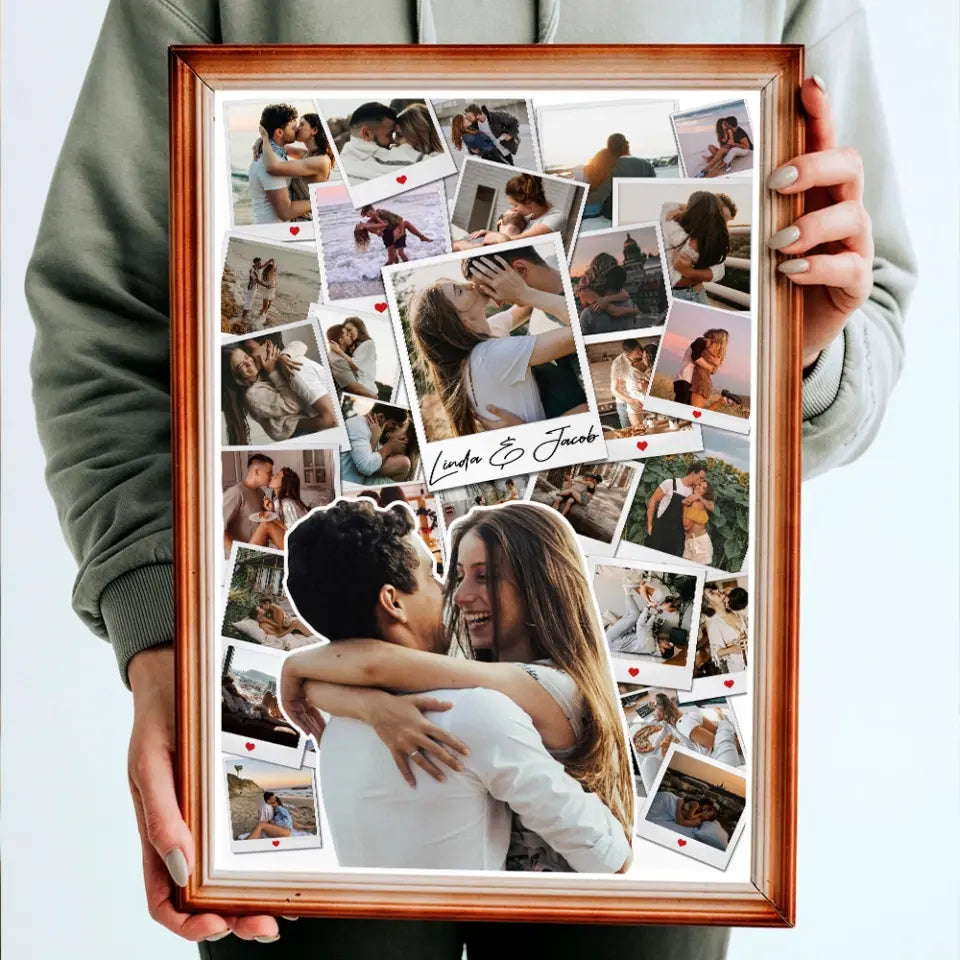 Friends And Love In Every Moment Upload Photo Canvas And Poster