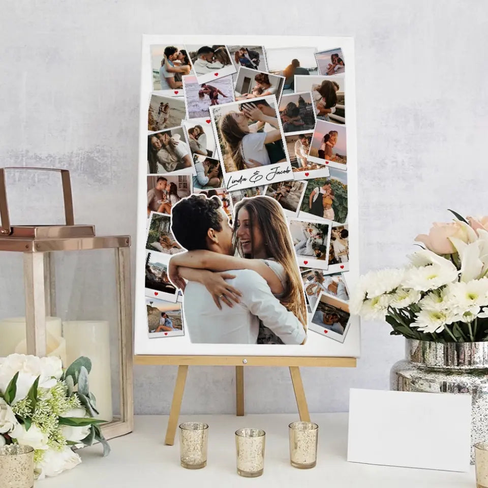 Friends And Love In Every Moment Upload Photo Canvas And Poster