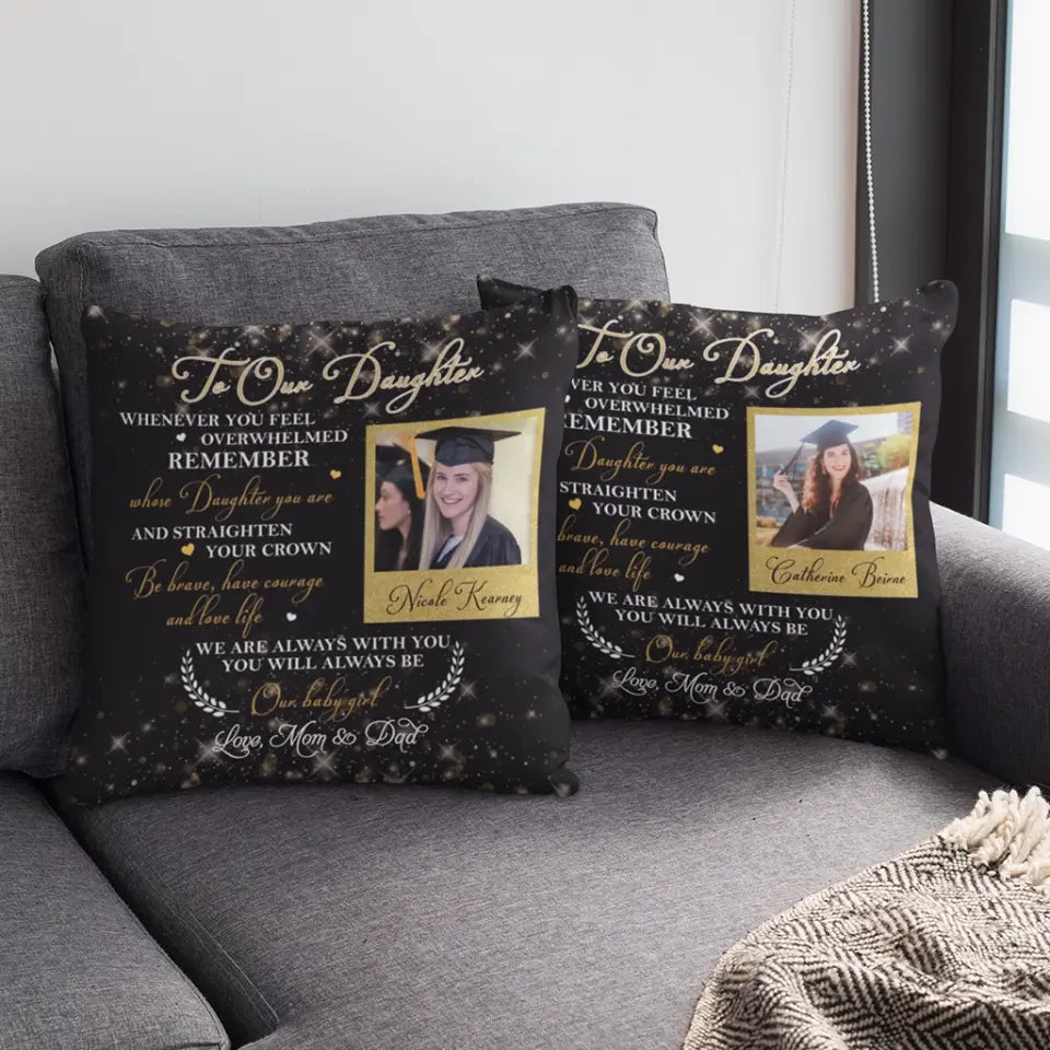 We Are Always With You - Personalized Square Linen Pillow