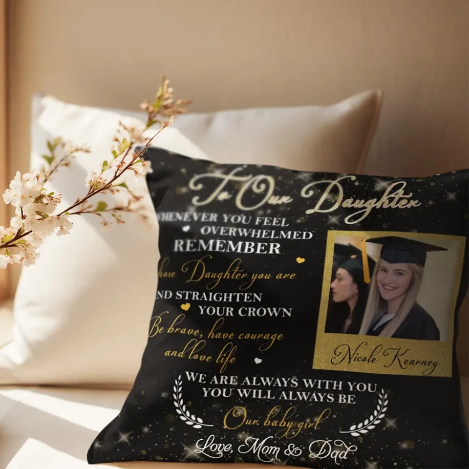We Are Always With You - Personalized Square Linen Pillow