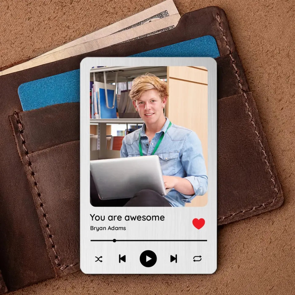 Some Type Of Love Personalized Wallet Insert Card