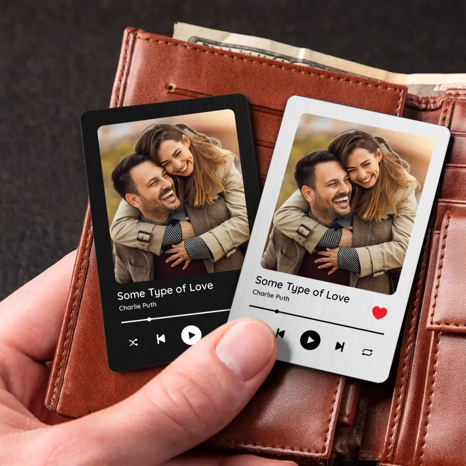 Some Type Of Love Personalized Wallet Insert Card