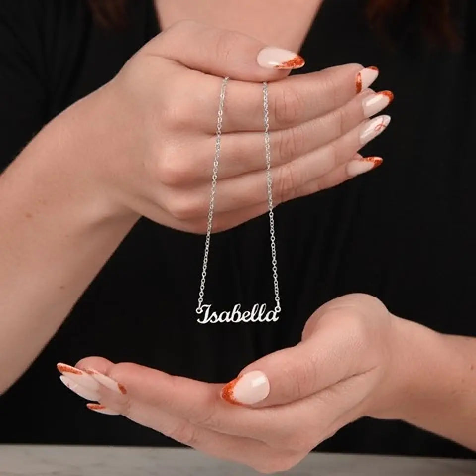 To My Beautiful Niece - Name Necklace