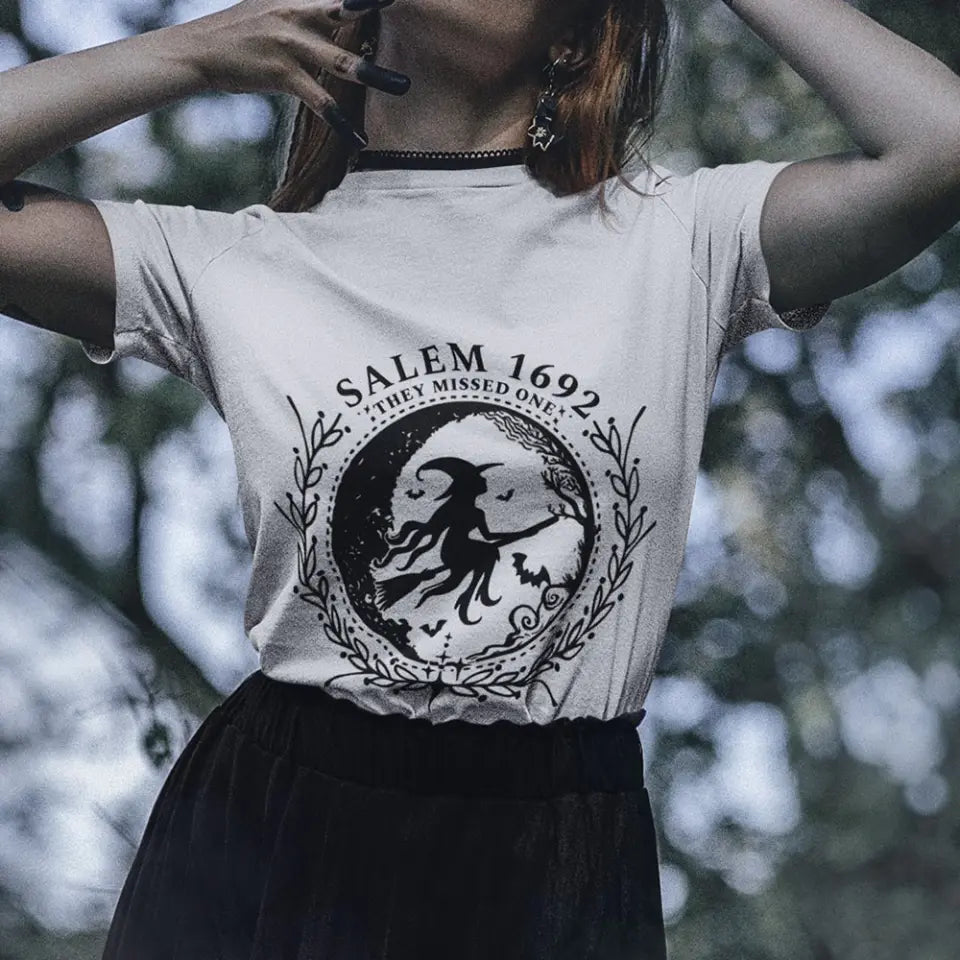 Salem 1692 They Missed One - 2 Sides Sweatshirt