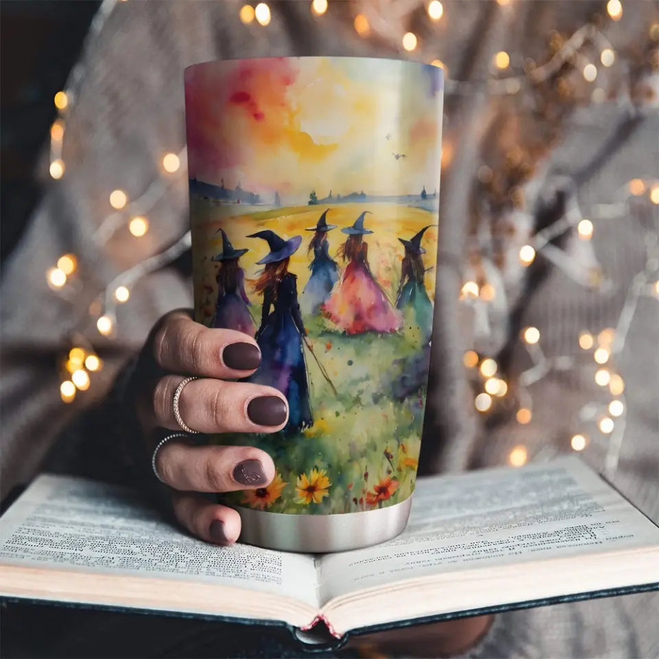 Midsummer Witches Gather - 40oz Tumbler, 20oz Skinny Tumbler